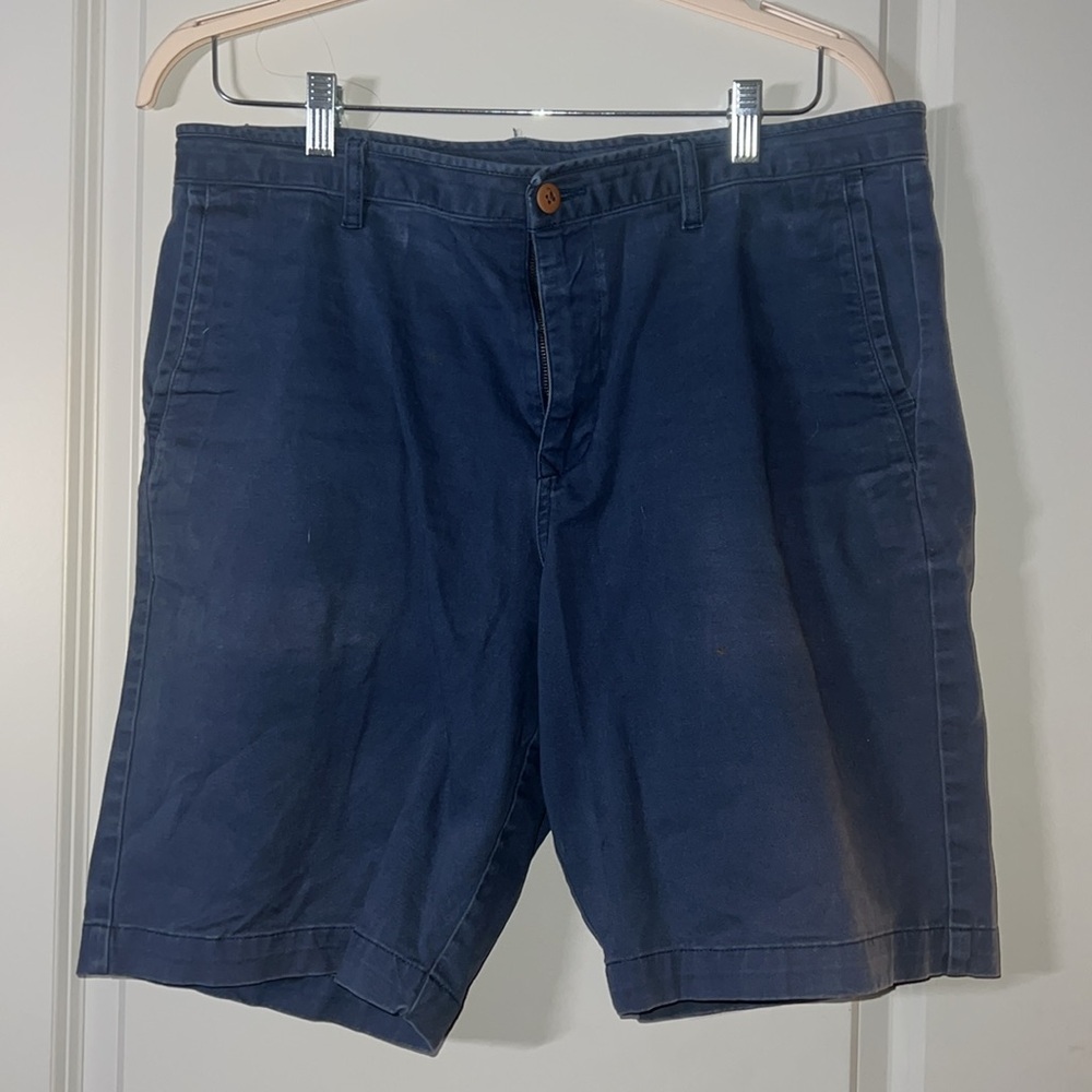 Tommy Bahama Flat Front Shorts - Blue
